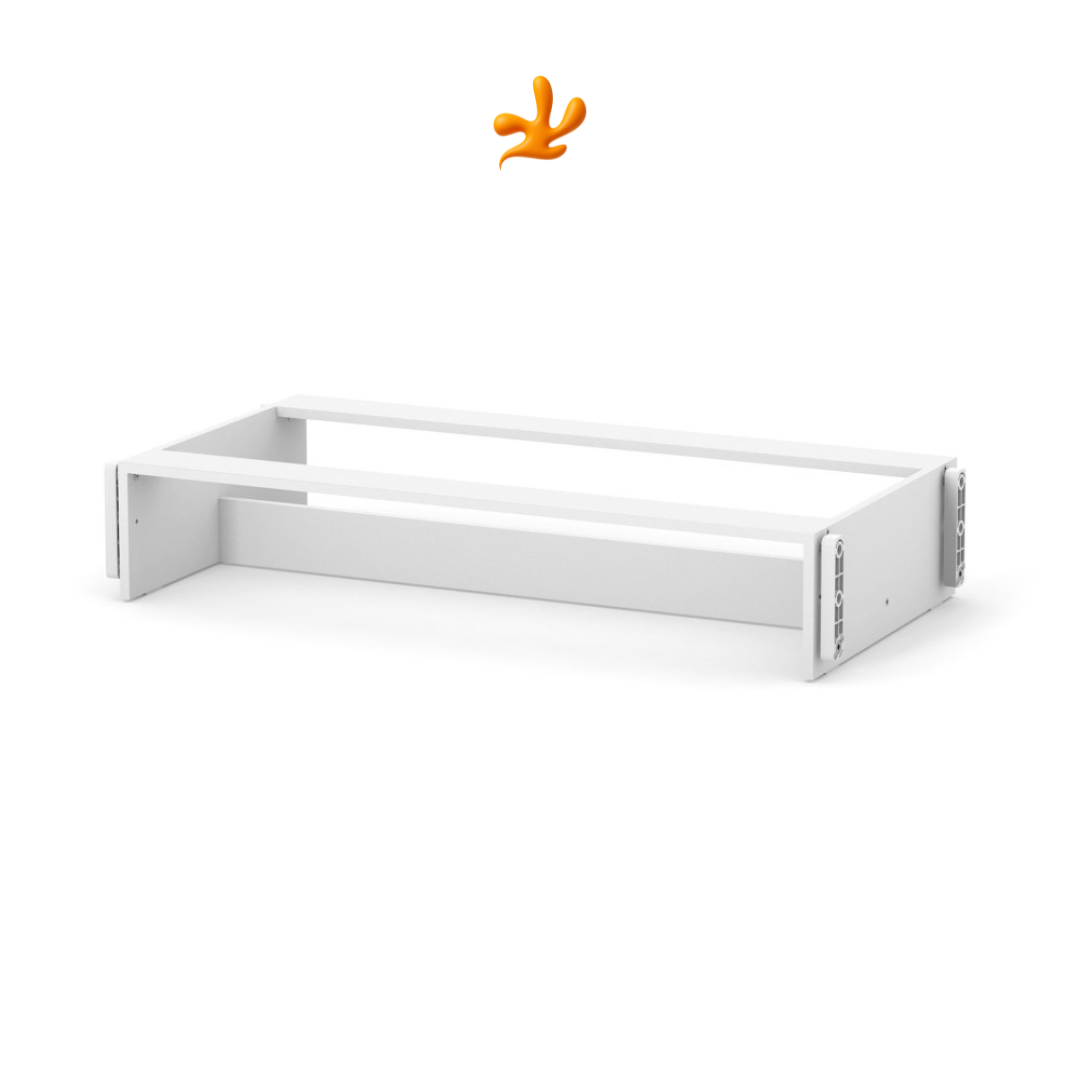 Houpací mechanismus Gekko pro uklidňování dítěte. Vhodný pro postýlky Sleeppo, Rinbo, Lappi, Robbi, Flatti. Bílá.